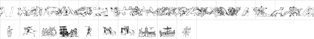 BasBayeux.01 Regular  glyph index