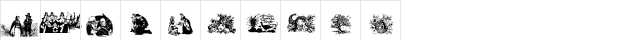 We Give Thanks Regular  glyph index