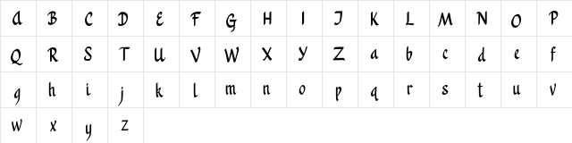 Khanaya FREE Regular  glyph index