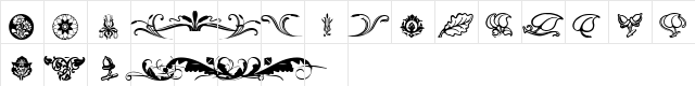 fts2 Regular  glyph index