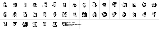 pf_xmas_toys Regular  glyph index