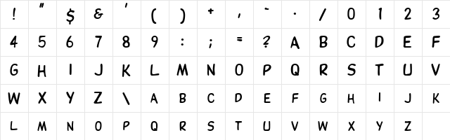 ThinxSCapsSSK Regular  glyph index