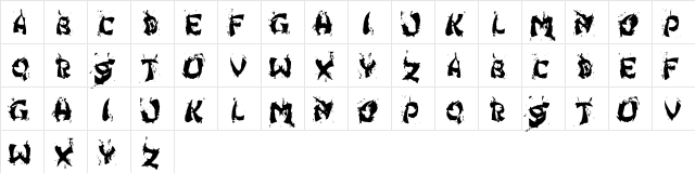 Hong Kong Fist Fuck Regular  glyph index