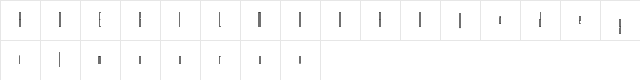 Nuvio Demo Regular  glyph index