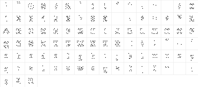 TubeOfCornAlias Medium  glyph index