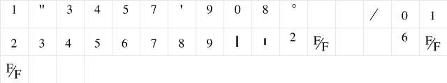 Dabbington-Normal Regular  glyph index