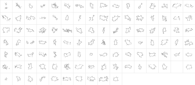 MiniPics GlobalNSpurt  glyph index