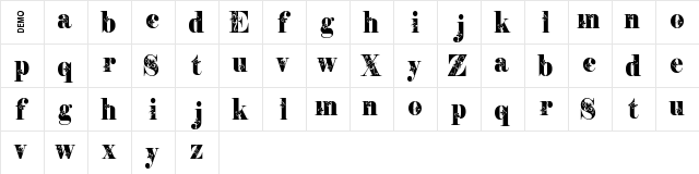 Storyteller Demo  glyph index