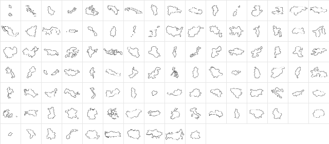 MiniPics GlobalNLoose  glyph index