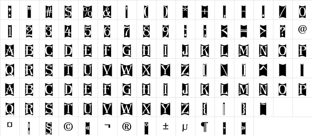 a_AlgeriusCmFtz1 Regular  glyph index