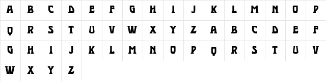 Mademoiselle Book Regular  glyph index