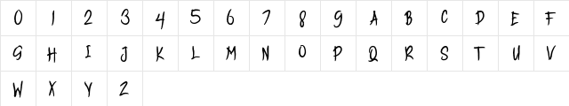 UNLOCK Regular  glyph index