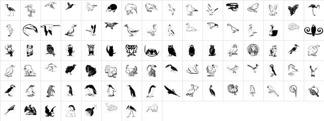 OwlsAndMore Regular  glyph index