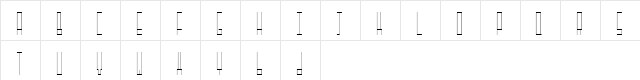 EverCrash Normal  glyph index