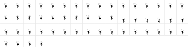 pf_skiprope1 Regular  glyph index