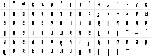 Madhuri Dixit Regular  glyph index