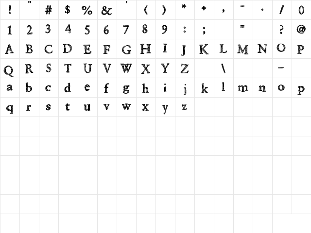 2Peas Barn Door 2Peas Barn Door  glyph index