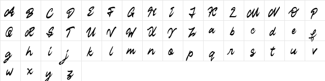 Staryl FREE Regular  glyph index