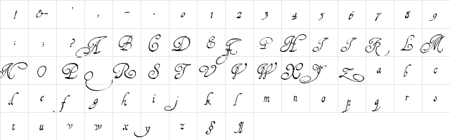 1610_Cancellaresca_lim Normal  glyph index