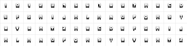 Metallic Light Soft Medium  glyph index