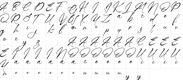 Merdeka Indonesia Regular  glyph index