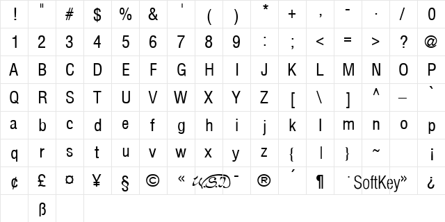 SuperDome Regular  glyph index