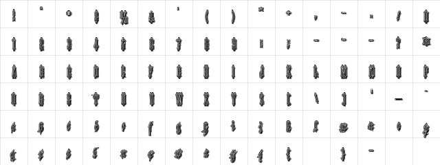 Applesauce11 Regular  glyph index