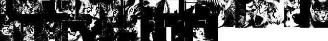 CatBats Regular  glyph index