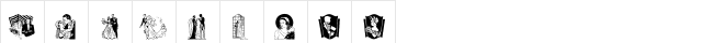 WedDing Regular  glyph index