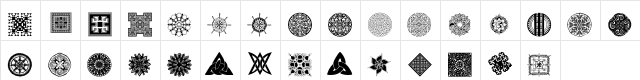 wmdesigns2 Regular  glyph index