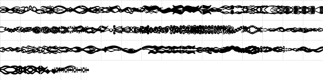 SC Dividers 1  glyph index