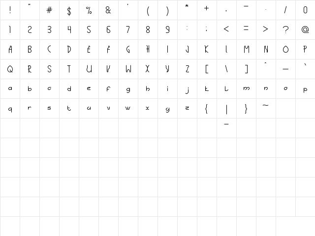 THE SCIENCE ARCHAEOLOGIST Regular  glyph index