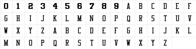 NBA Clippers Regular  glyph index