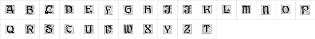 Ann-Stone Regular  glyph index