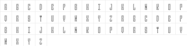 Round_3D_Monogram_Center Regular  glyph index