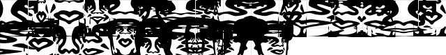 ObeyFunhouse Regular  glyph index
