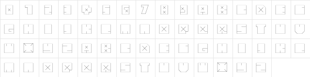 andre t light Medium (normal)  glyph index