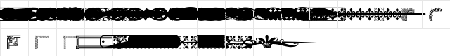 DesignerMixed Regular  glyph index