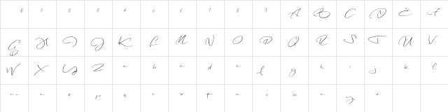 Long Night Demo Regular  glyph index