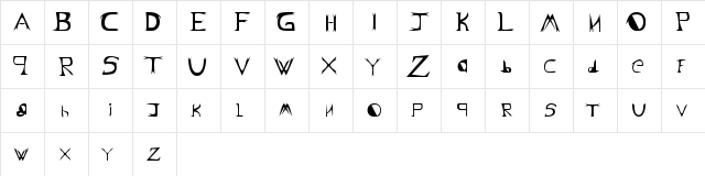 Lord ZeDD - LJ Studios Regular  glyph index