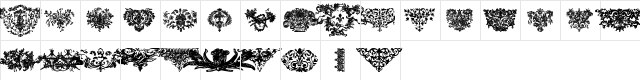 ryp_deco3 Regular  glyph index