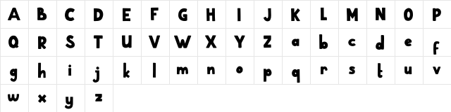 School Holic 3 School Holic 3  glyph index