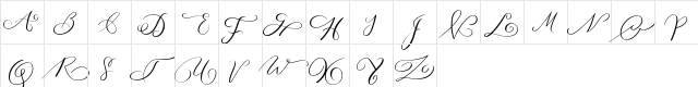 MONOGRAM W Regular  glyph index