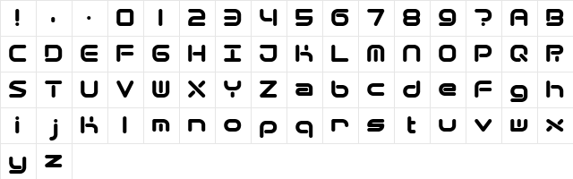 Quantum Round (BRK) Regular  glyph index