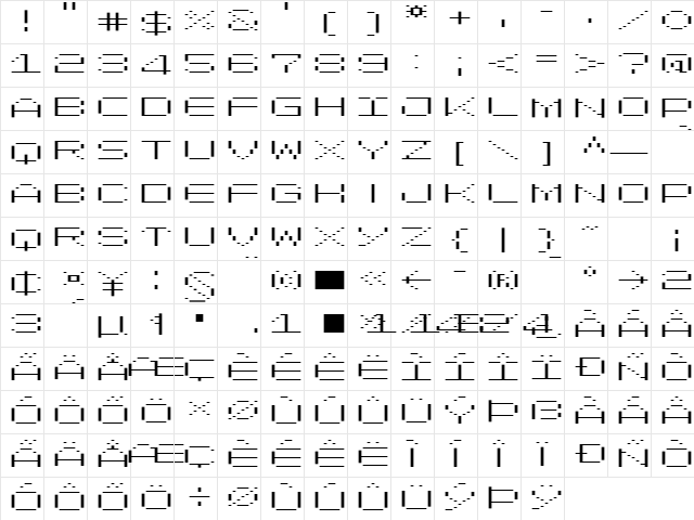 LomoWallMinus LT Std 50 Regular  glyph index