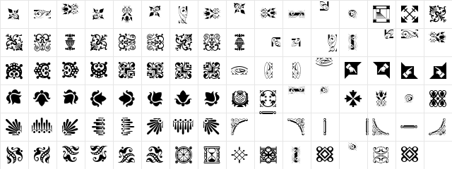 PeriodBorders1NF Regular  glyph index