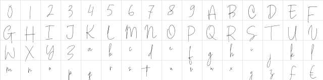 White Apparel Apparel  glyph index