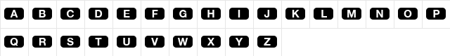 DeutscheBahnAG Regular  glyph index