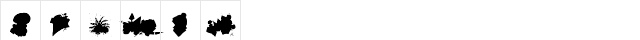 Jobats Normal  glyph index