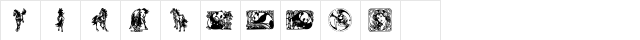 Fabeldyr 3 Normal  glyph index